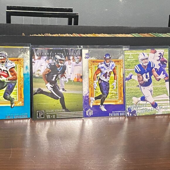 MISSCUT ROOKIE CARD ERROR LOT 2020 PANINI CHRONICLES - Justin Jefferson, Queen - Picture 2 of 10